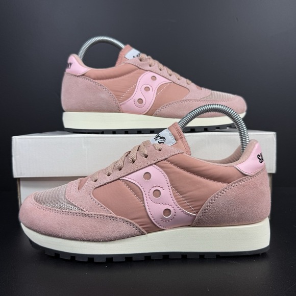 Saucony Shoes - Saucony Jazz Original Vintage Pink Women's 8.5 Classic Retro Style Comfort